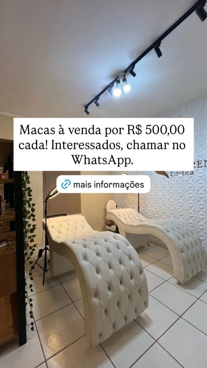 Vendo maca para estética 