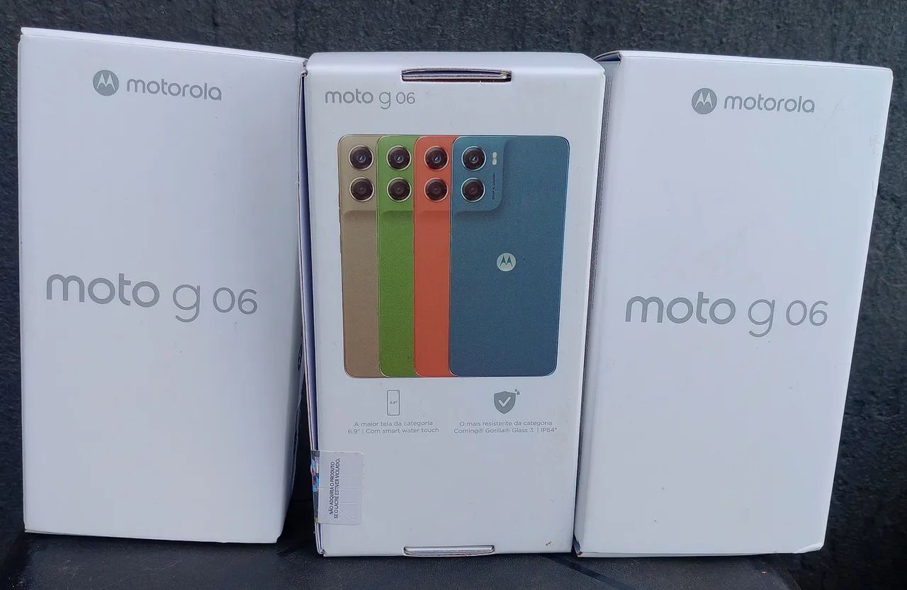 Celular moto G 06 128gb