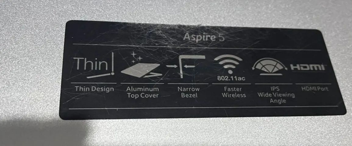 Notbook ACER ASPIRE 5  - Foto 3