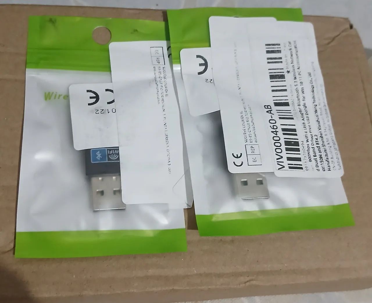 Adaptador Wi-Fi+Bluetooth USB 2 em 1 - Foto 2