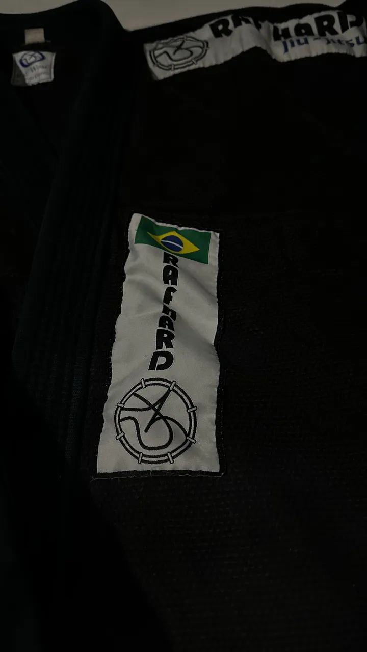 Kimono preto jiu jitsu a4 - Foto 4
