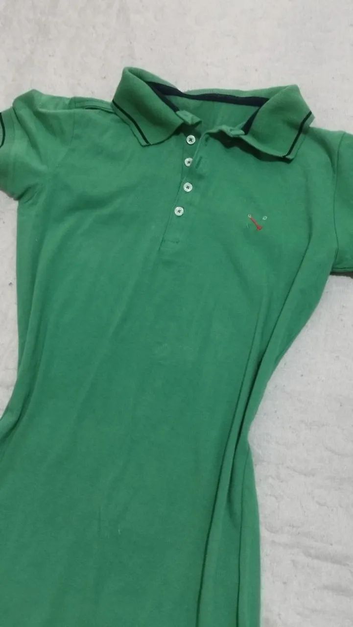 Vestido polo verde Tam M - Foto 2