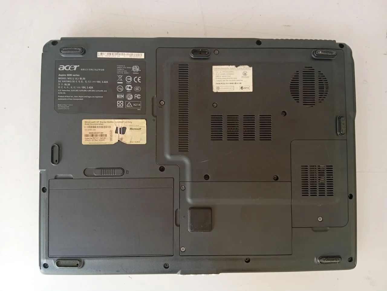 Notebook Acer aspire 3690 séries model BL 50. - Foto 5