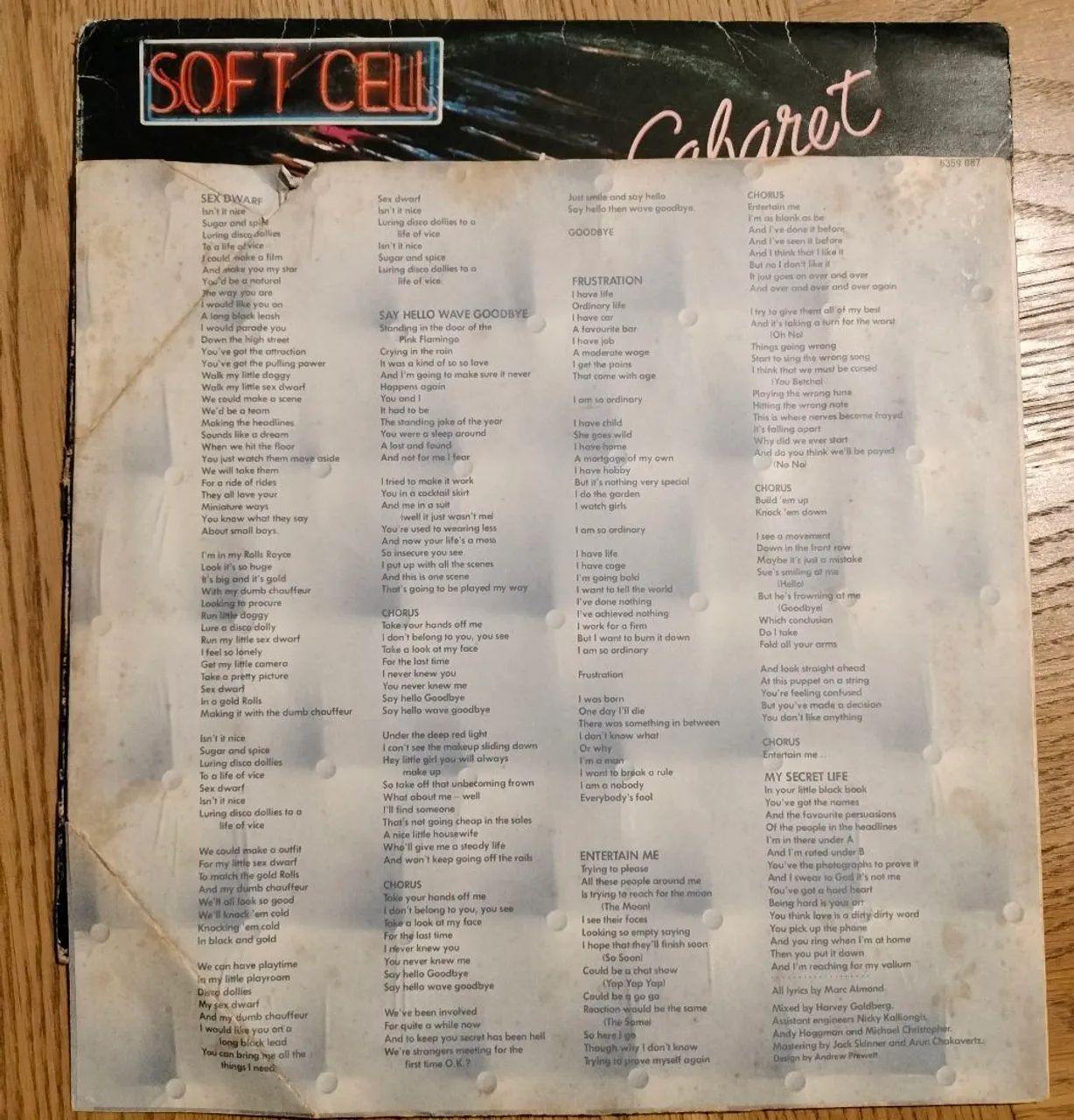 Soft Cell - Non-Stop Cabaret - LP Vinil - Foto 3
