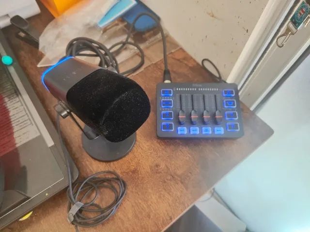 MICROFONE FIFINE KS5 + CONTROLADORA - Foto 3