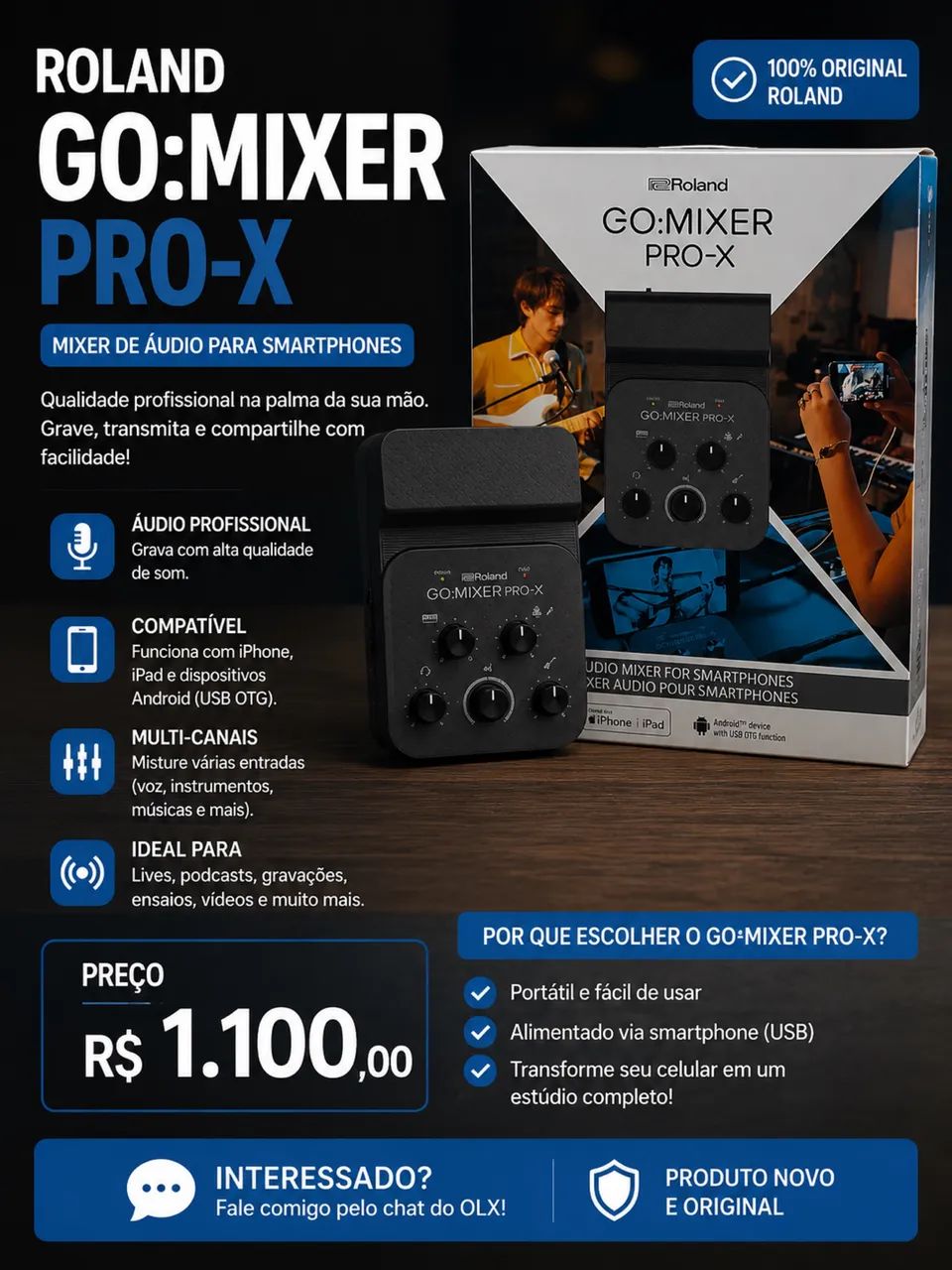 Roland GO MIX PRO X