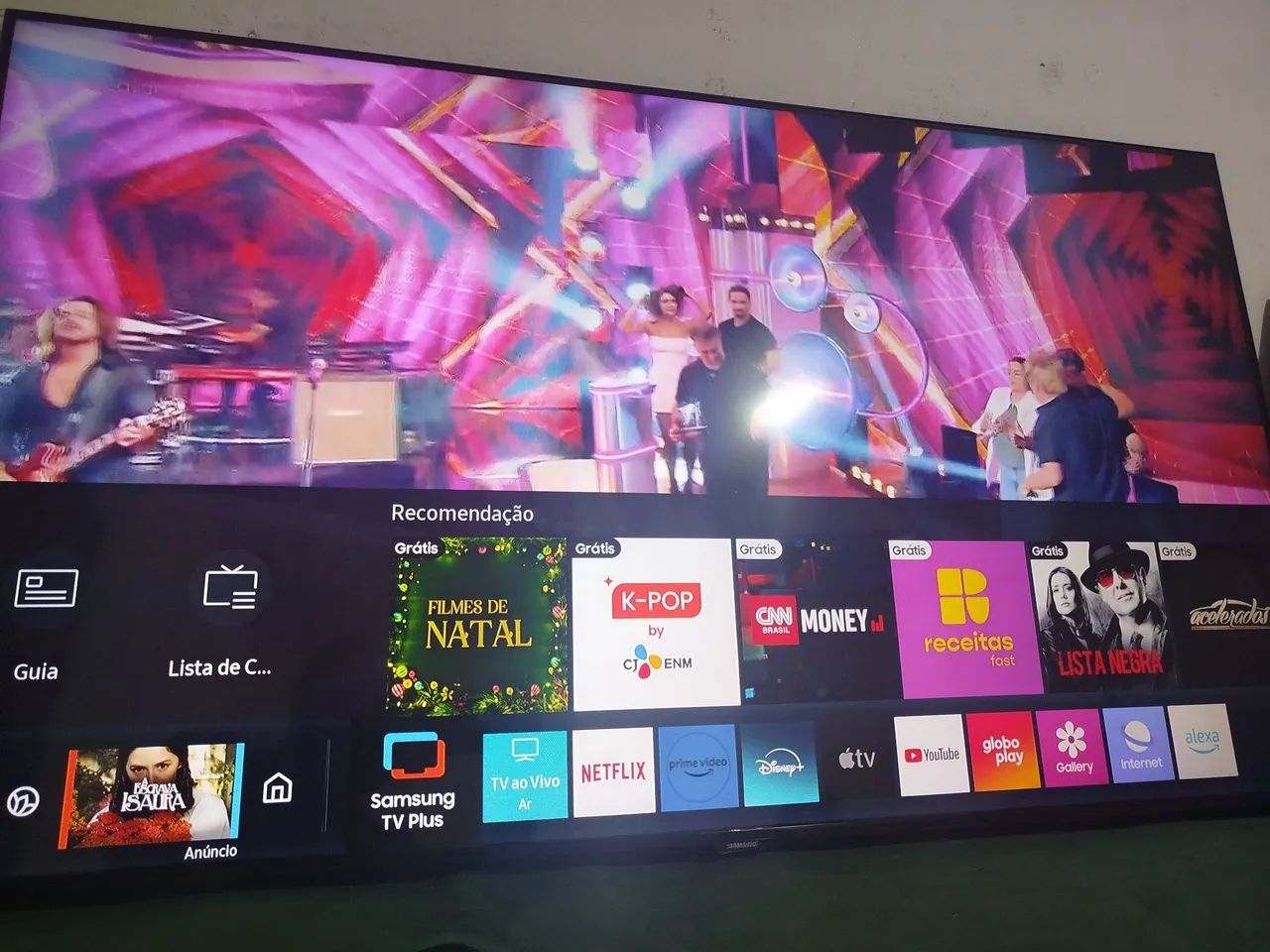 Tv Samsung 50 polegadas 4k Smart  - Foto 4