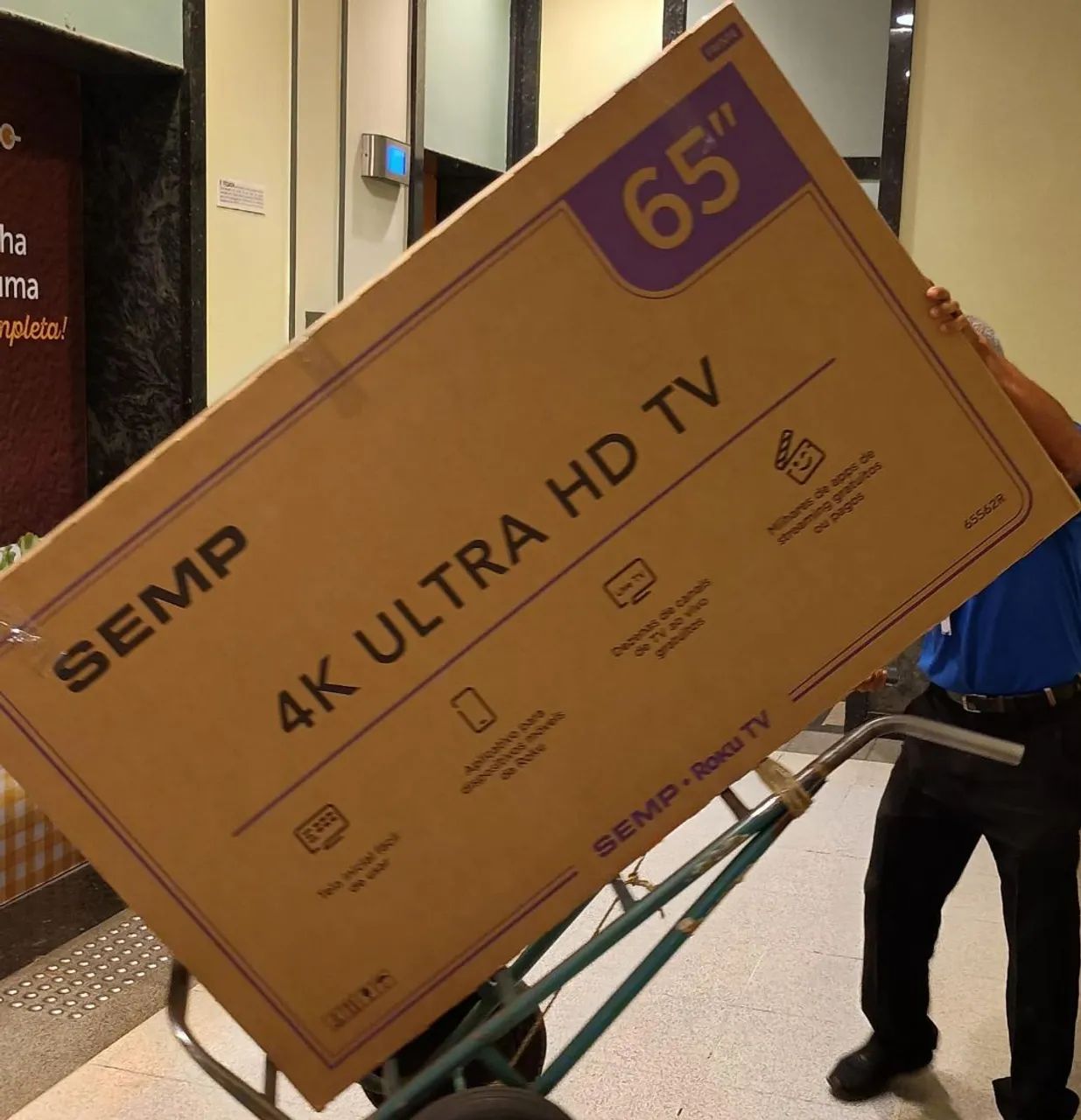 TV Semp Toshiba 4K 65 Polegadas - Foto 3