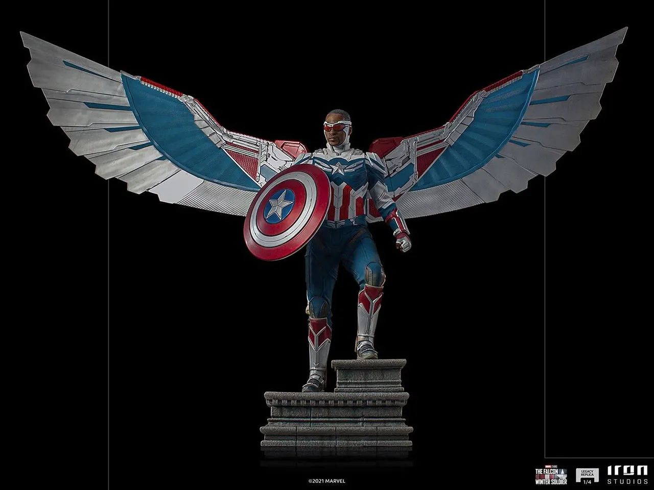 Sam Wilson Legacy Replica 1/4 Iron Studios Marvel