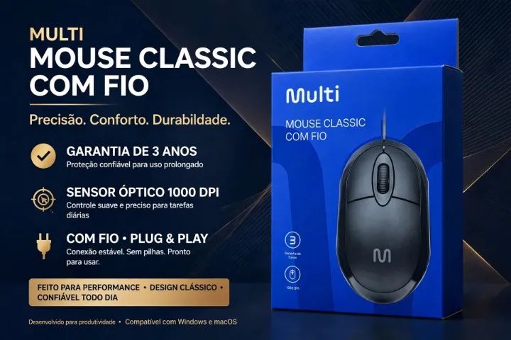 MOUSE MULTILASER 
