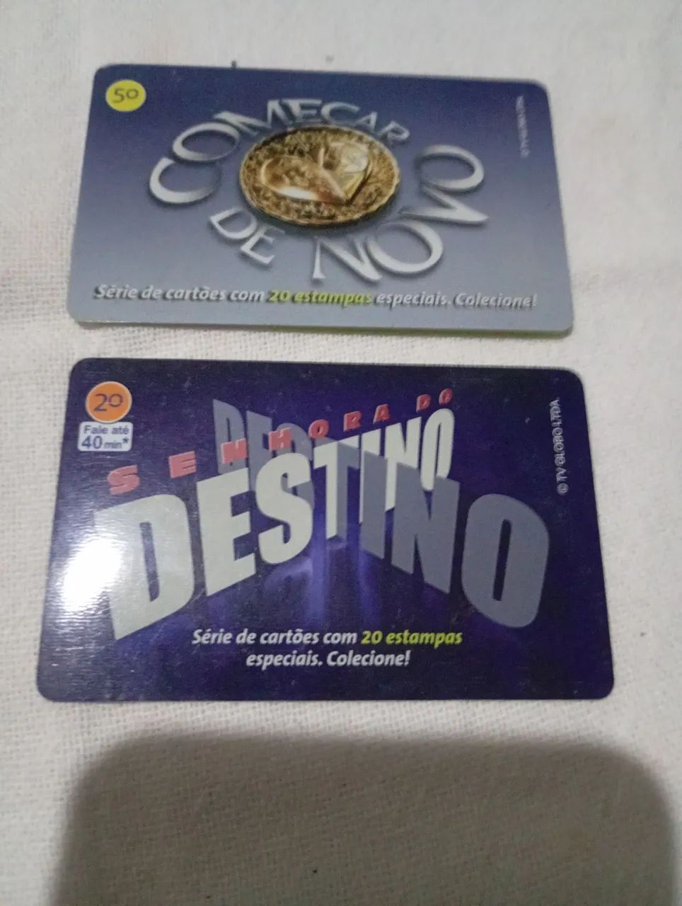 Cartão telefônico de filmes e novela  - Foto 2