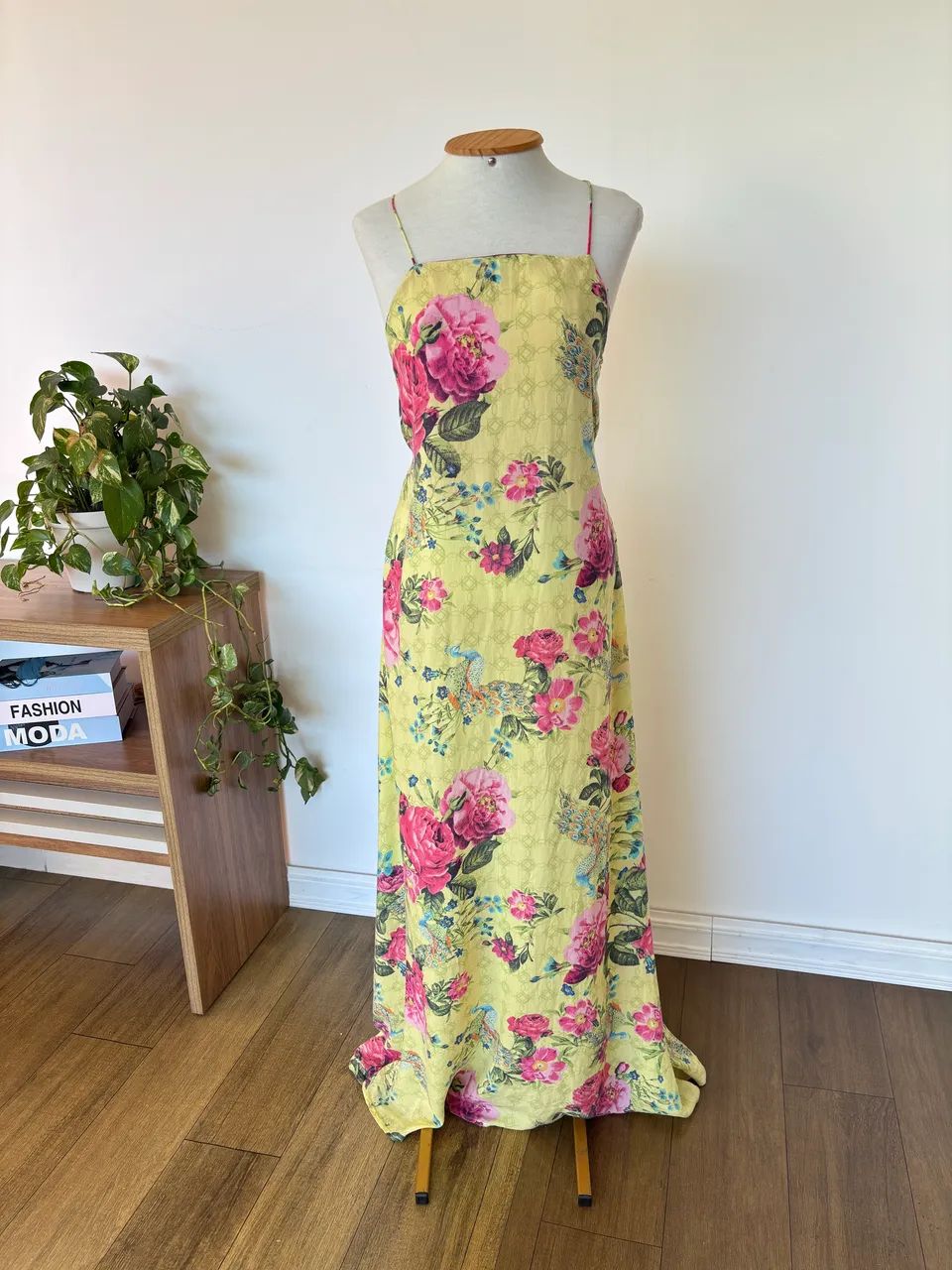 Vestido longo farm 