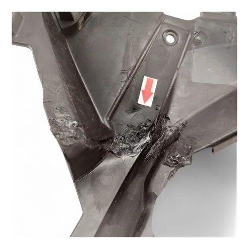 Carenagem Inferior Bancos Kawasaki Zx 6r 2023 Com Avaria Preto