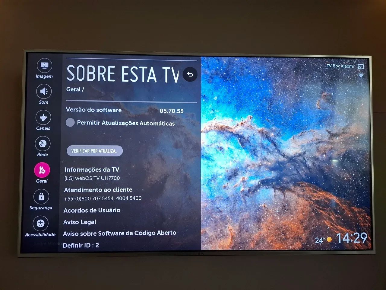 TV Smart LG 4K de 55 polegadas - Foto 4