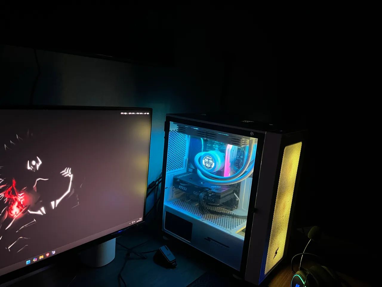 VENDO OU TROCO PC GAMER RYZEN 7 5700x3D  - Foto 3