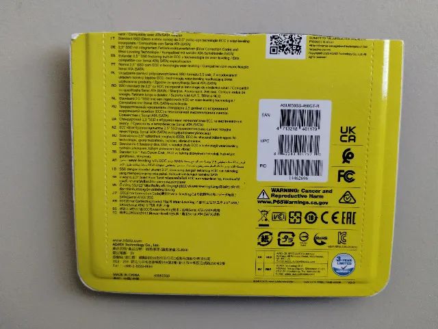 novo c/ NF e garantia ssd sata 2.5 480gb Adata Ultimate SU650 retire Centro SP - Foto 2