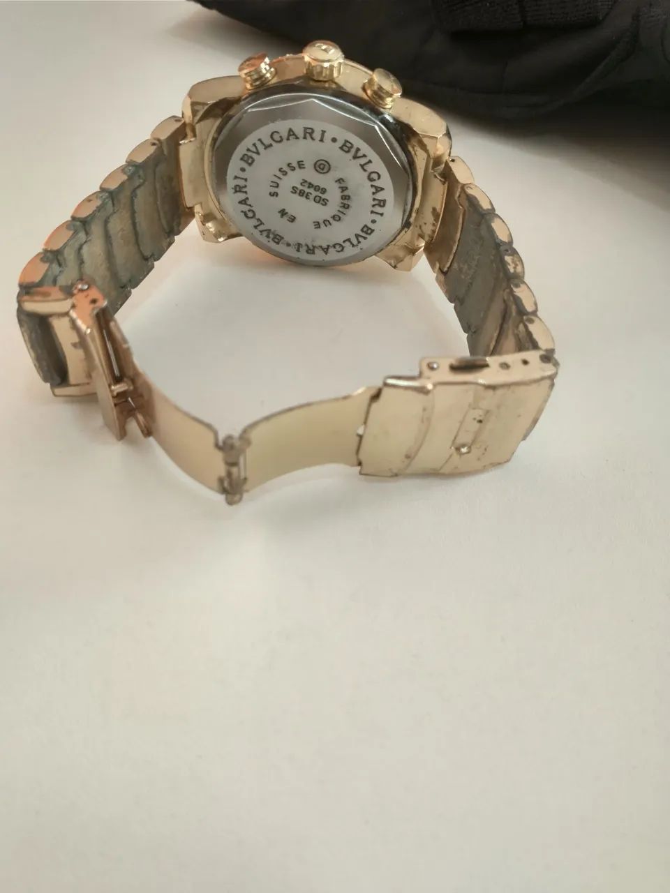 Relógio Dourado Bvgari - Foto 4
