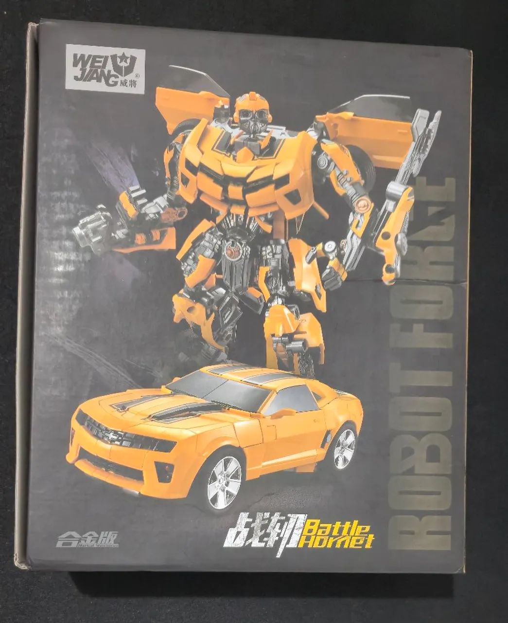 Boneco Transformers Bumblebee Wei Jiang M03 na caixa em perfeito estado - Foto 2