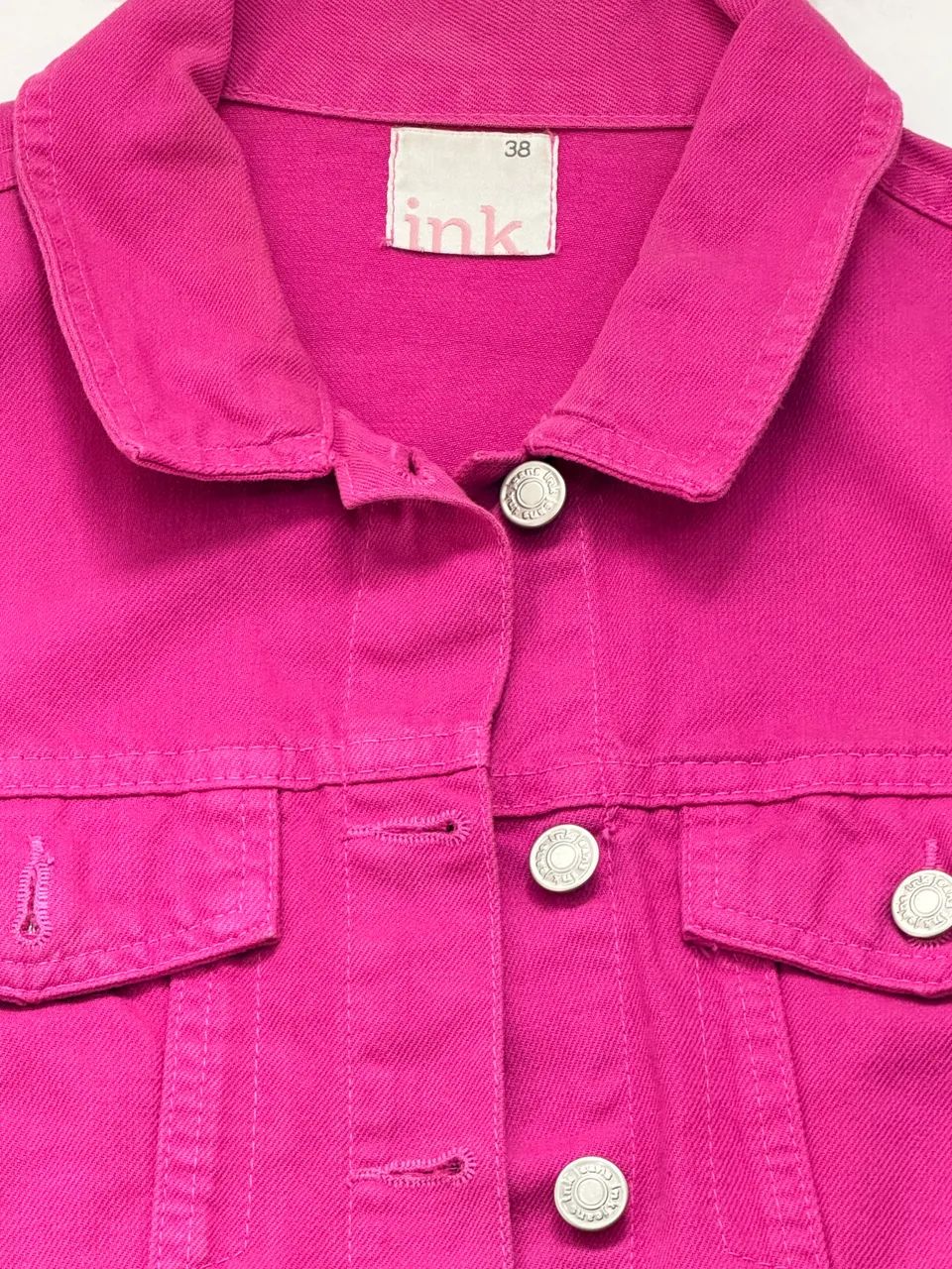 Jaqueta jeans rosa  - Foto 2