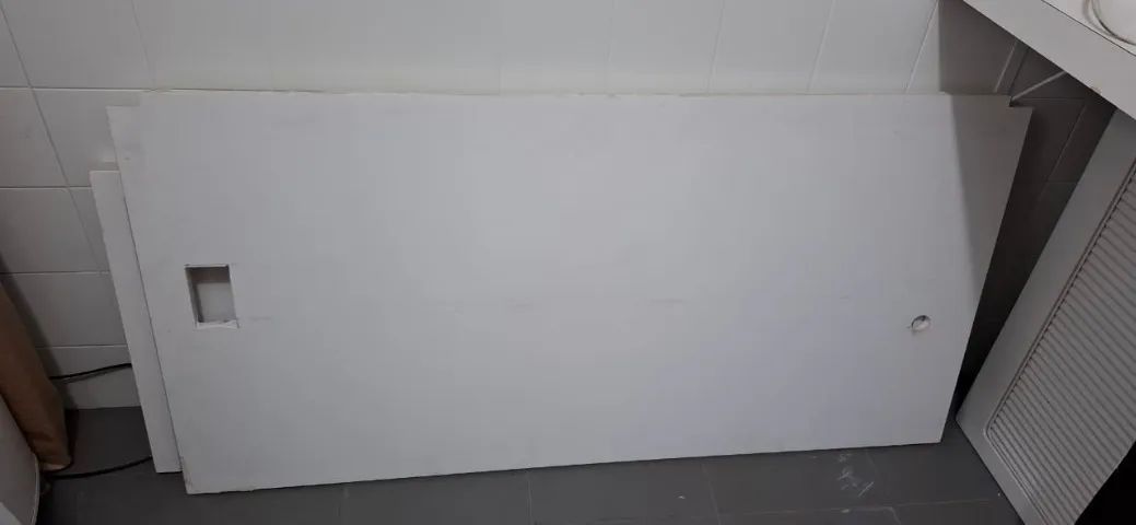Bancada e frontão em quartzo Pure White - Foto 2