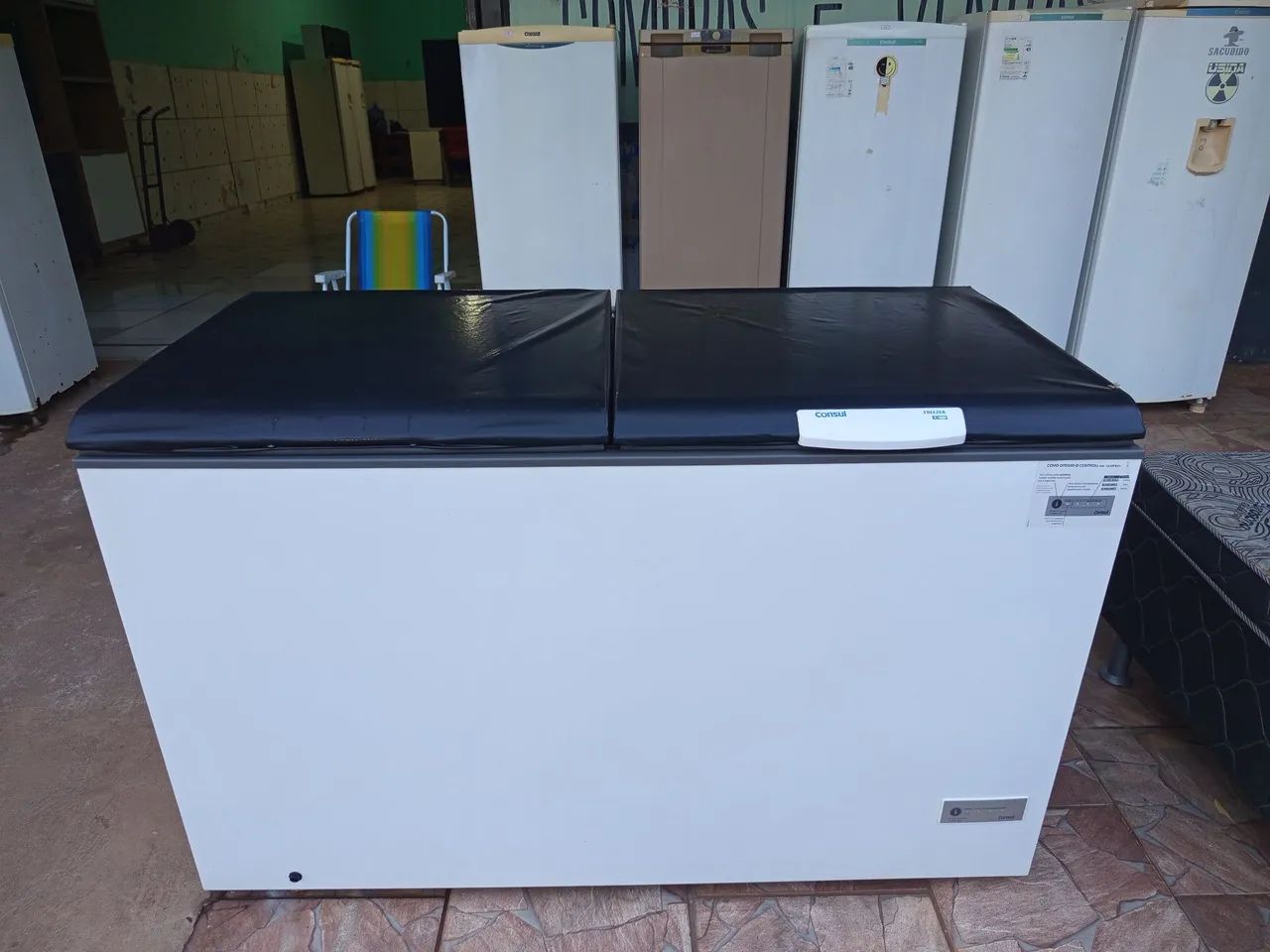 Freezer horizontal Consul 02 portas 534L 