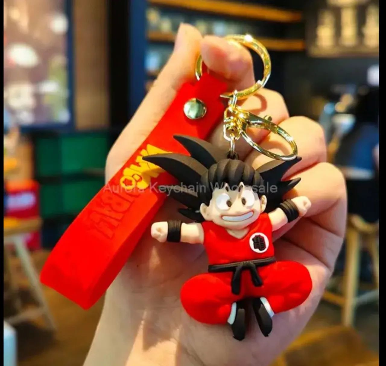 Chaveiro Premium com alça reforçada dragonball