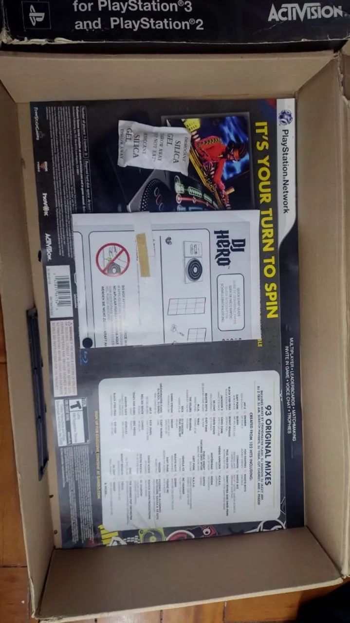 Controladora DJ Hero Turntable Original PS3 PS2  - Foto 3