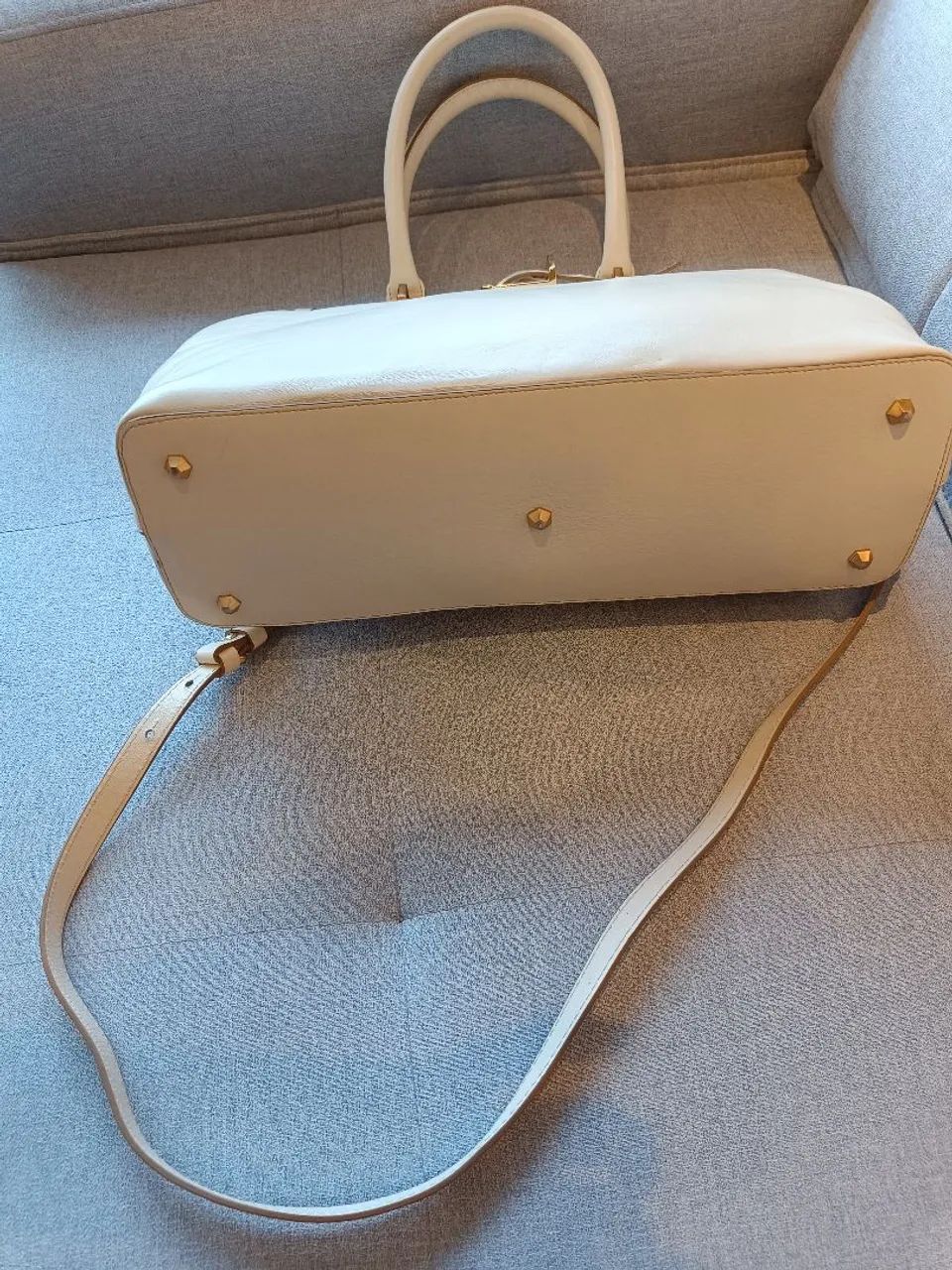 Bolsa Victoria Arezzo off white Tam Grande  - Foto 2