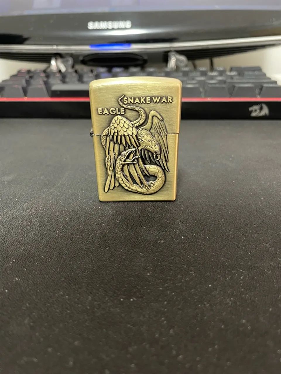Isqueiro zippo original com caixa sem fluido  - Foto 5