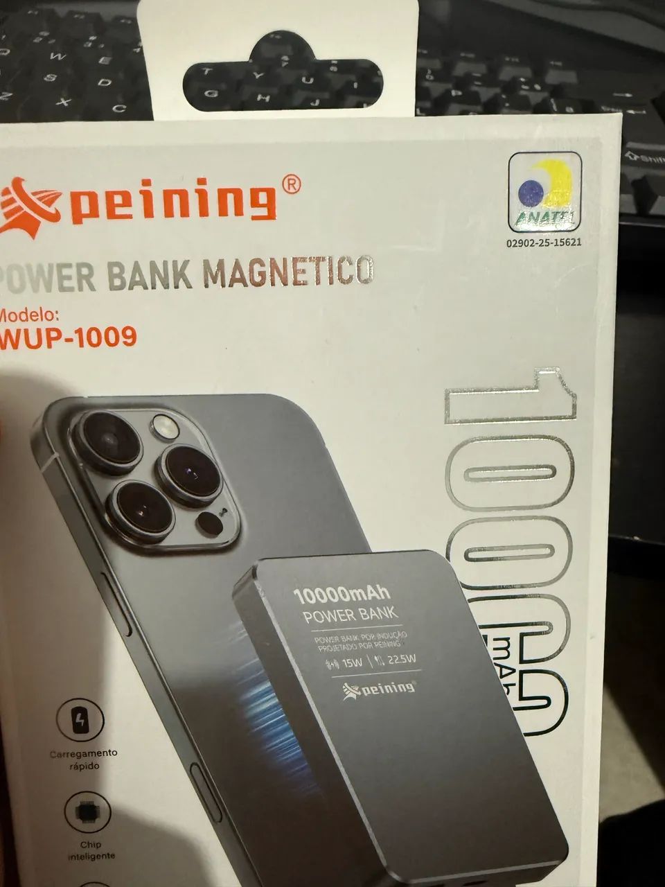 Power bank magnético 10000mAh Peining