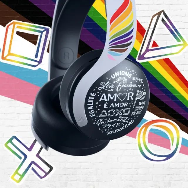 Headset Pulse 3d Pride - Super Raro - Playstation 5 - Foto 2