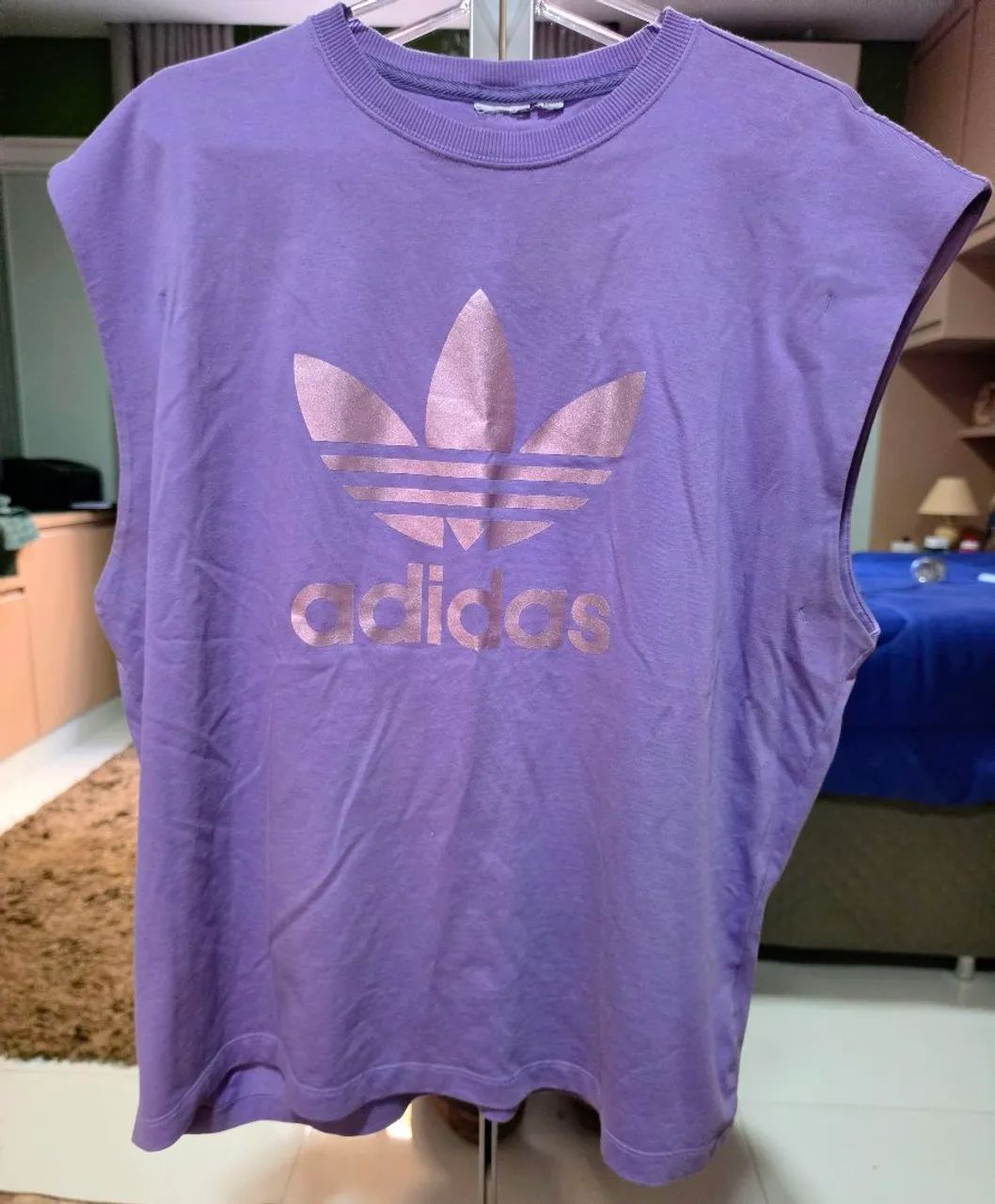 Conjunto regata e cropped adidas GG