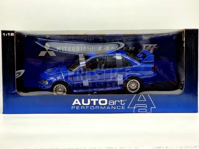 Mitsubishi Lancer Evolution VI 2000 - Autoart (Raro) - Foto 5