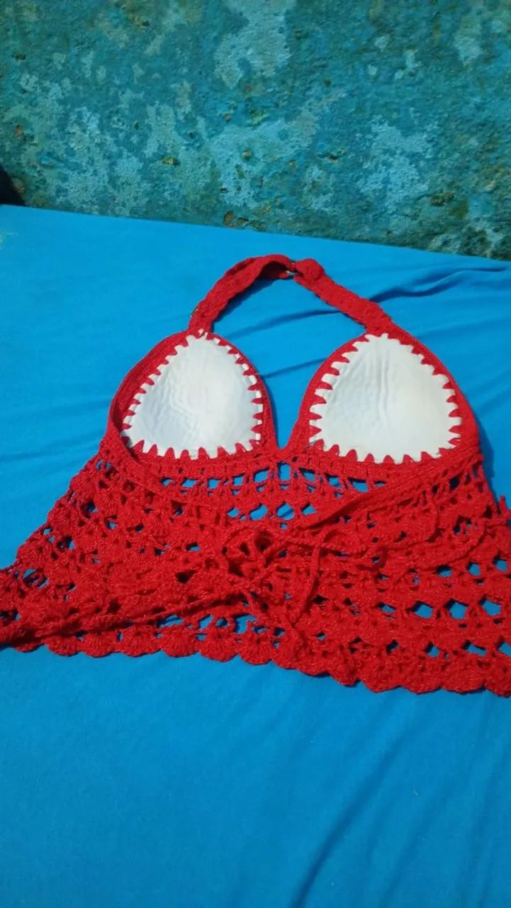 Camisetas de crochê  - Foto 2