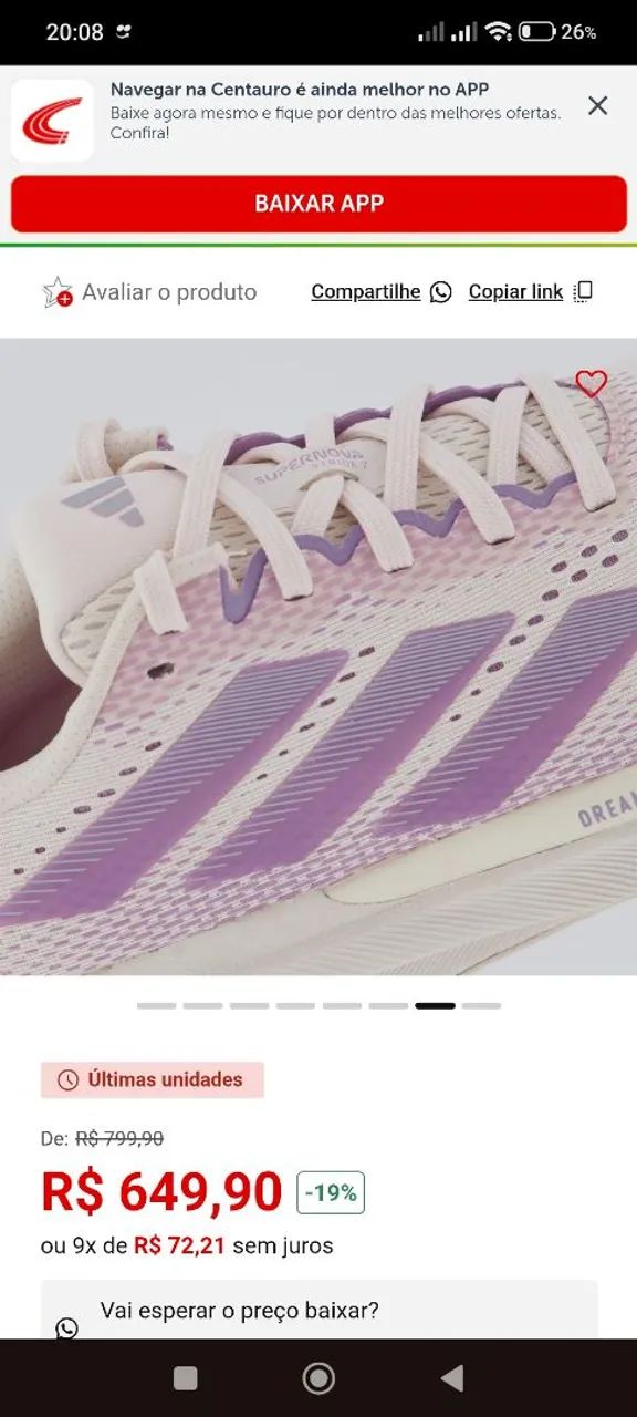 Tênis adidas original  - Foto 4