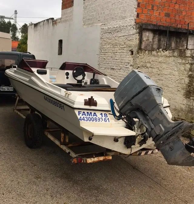 Lancha 16 pés 70 HP - Foto 3