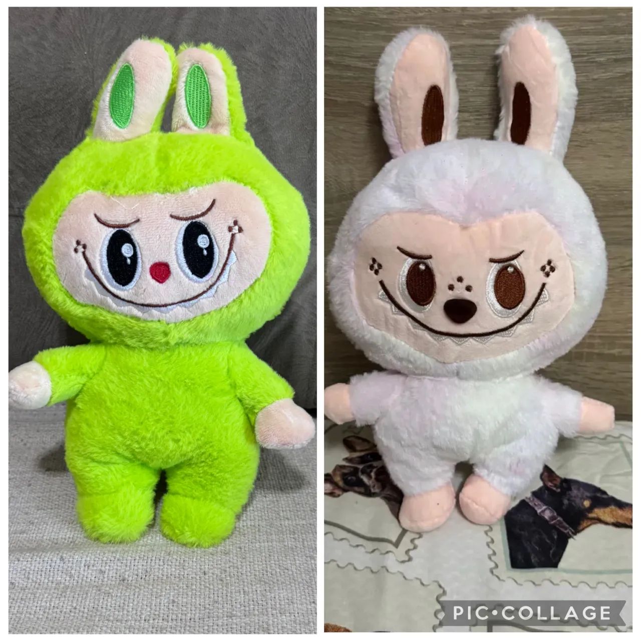 2 Pelúcias Labubu 