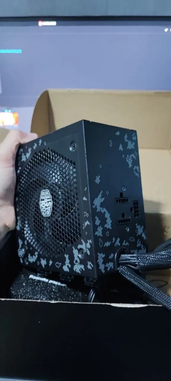 Fonte Cooler Master 450W Semi-Modular. - Foto 5