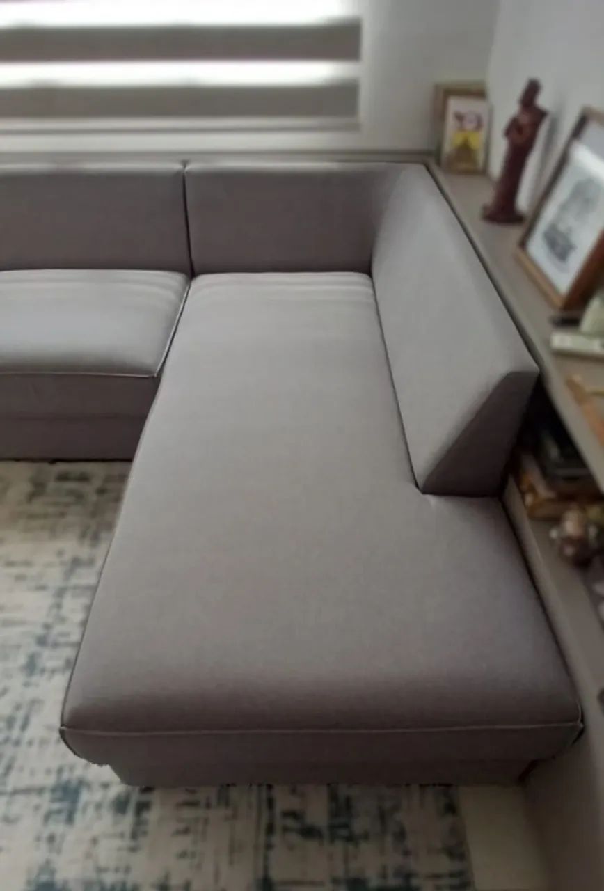 Sofá em Módulos Cinza - Foto 3