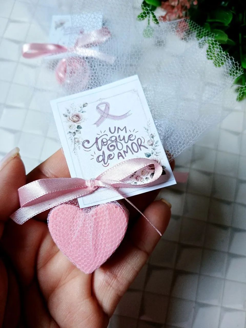 MIMOS PERFUMADOS OUTUBRO ROSA  - Foto 3