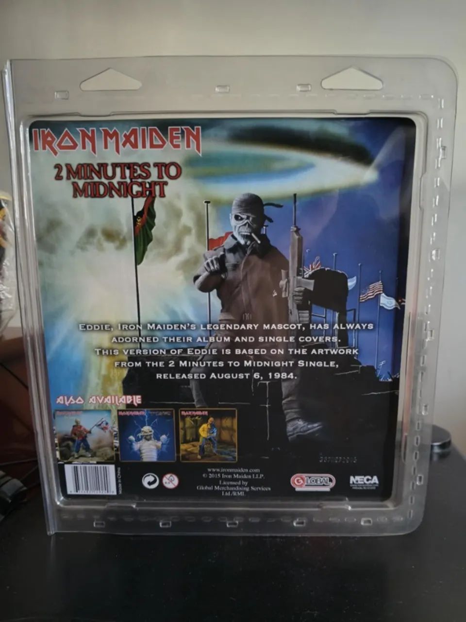 NECA Iron Maiden 2 Minutes to Midnight Eddie Clothed Action Figure