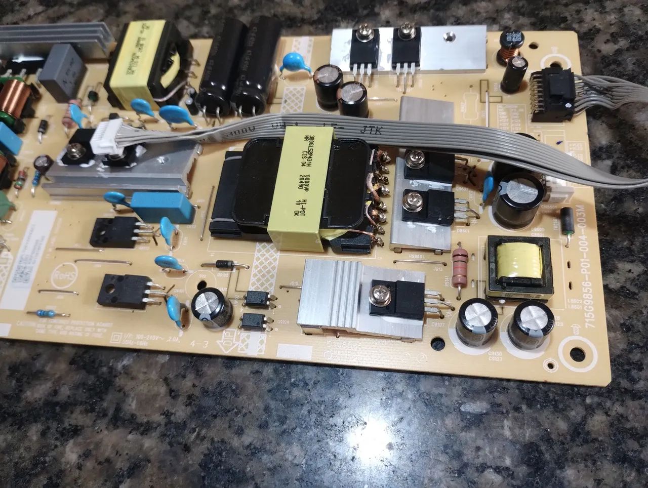 PLACA FONTE TV PHILIPS 50PUG7625/78 - Foto 6