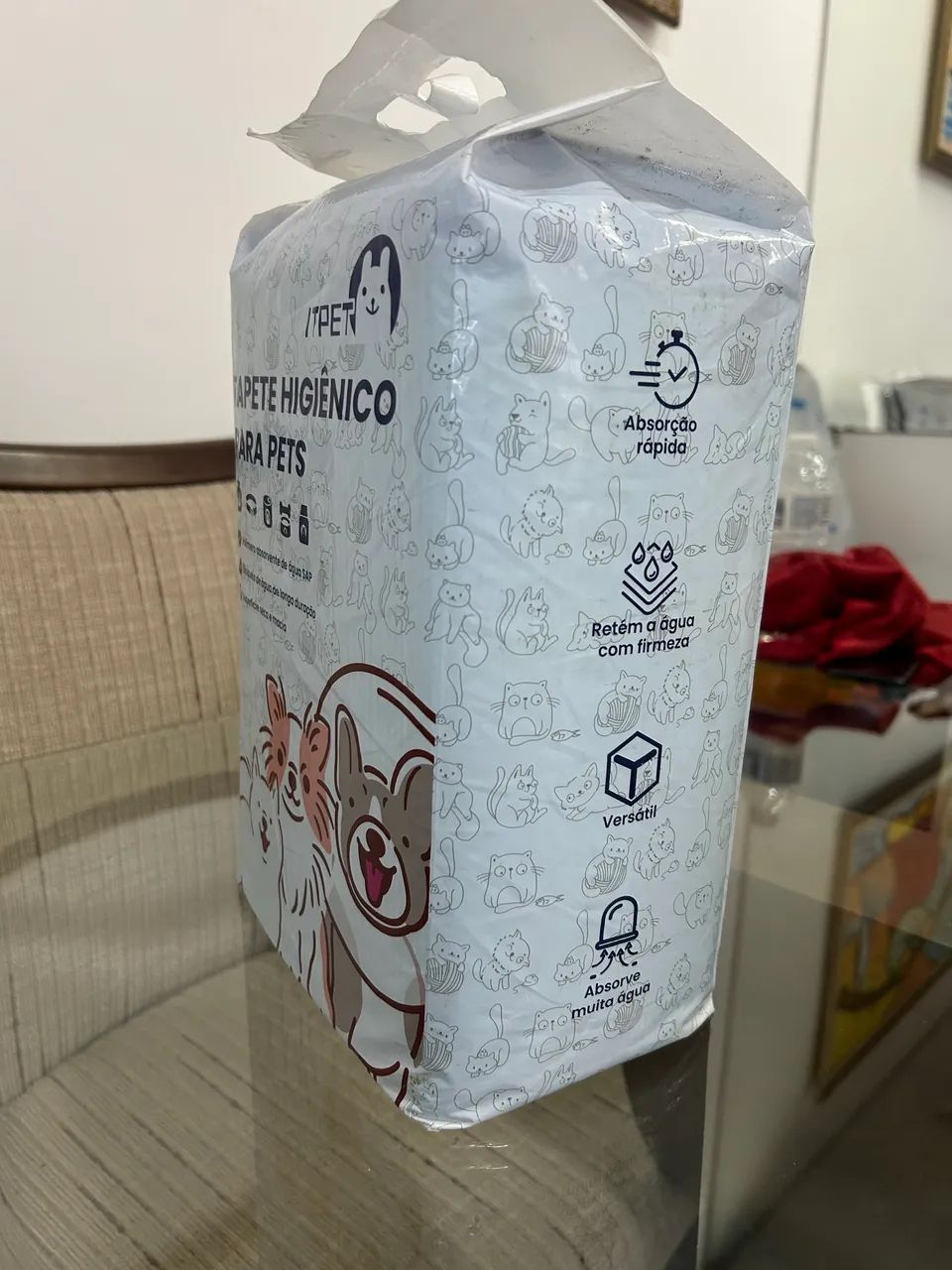 Tapete Higiênico para Petz(60x60cm) - Foto 3
