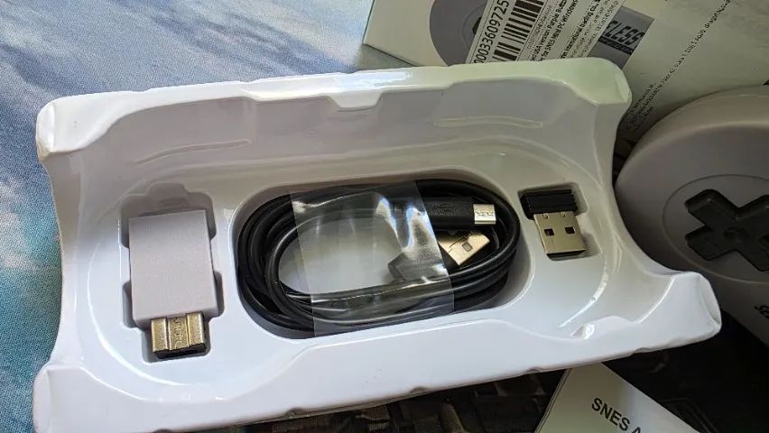Controle SNES Mini Classic Sem Fio - Foto 2
