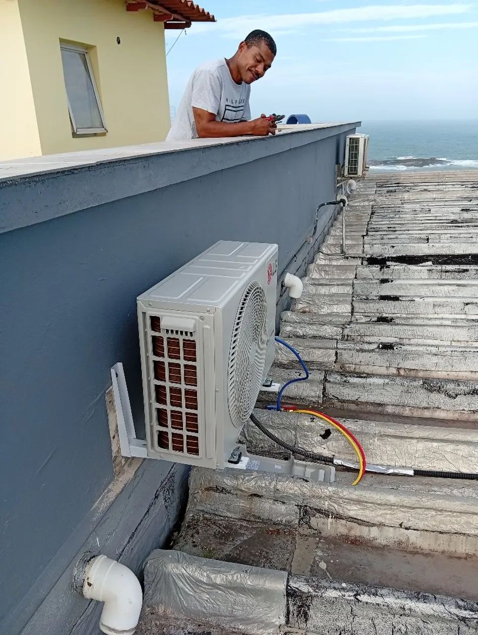 Instalação manutenção e conserto de ar condicionado split  - Foto 3
