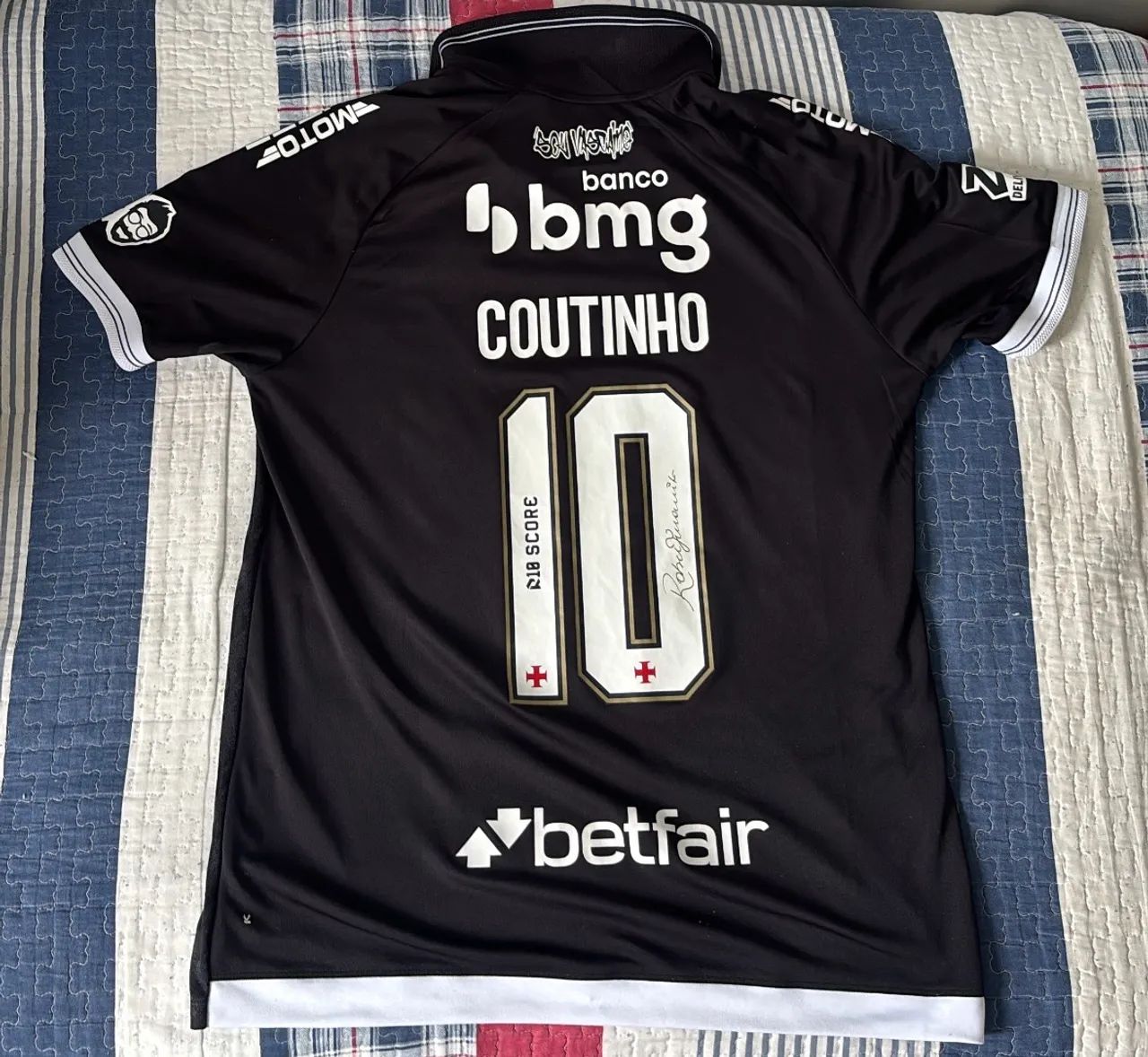 Camisa Vasco kappa original coutinho 10 - Foto 3