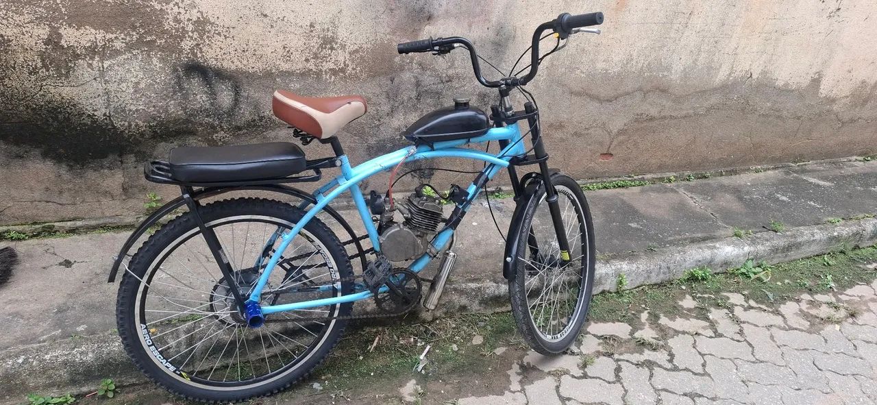 Bicicleta motorizada 80cc  - Foto 3