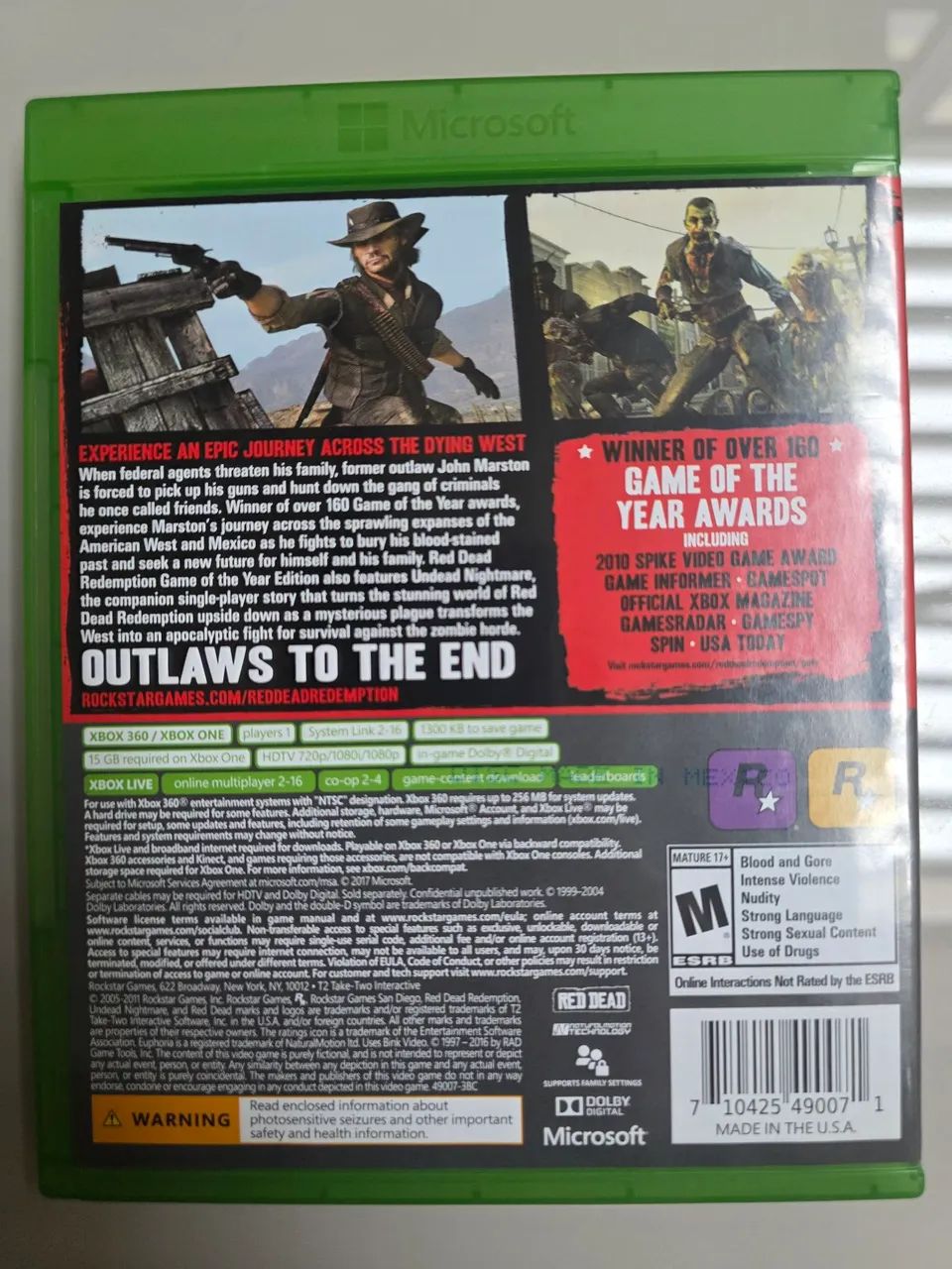 Red Dead Redemption xbox one & 360 - Foto 2