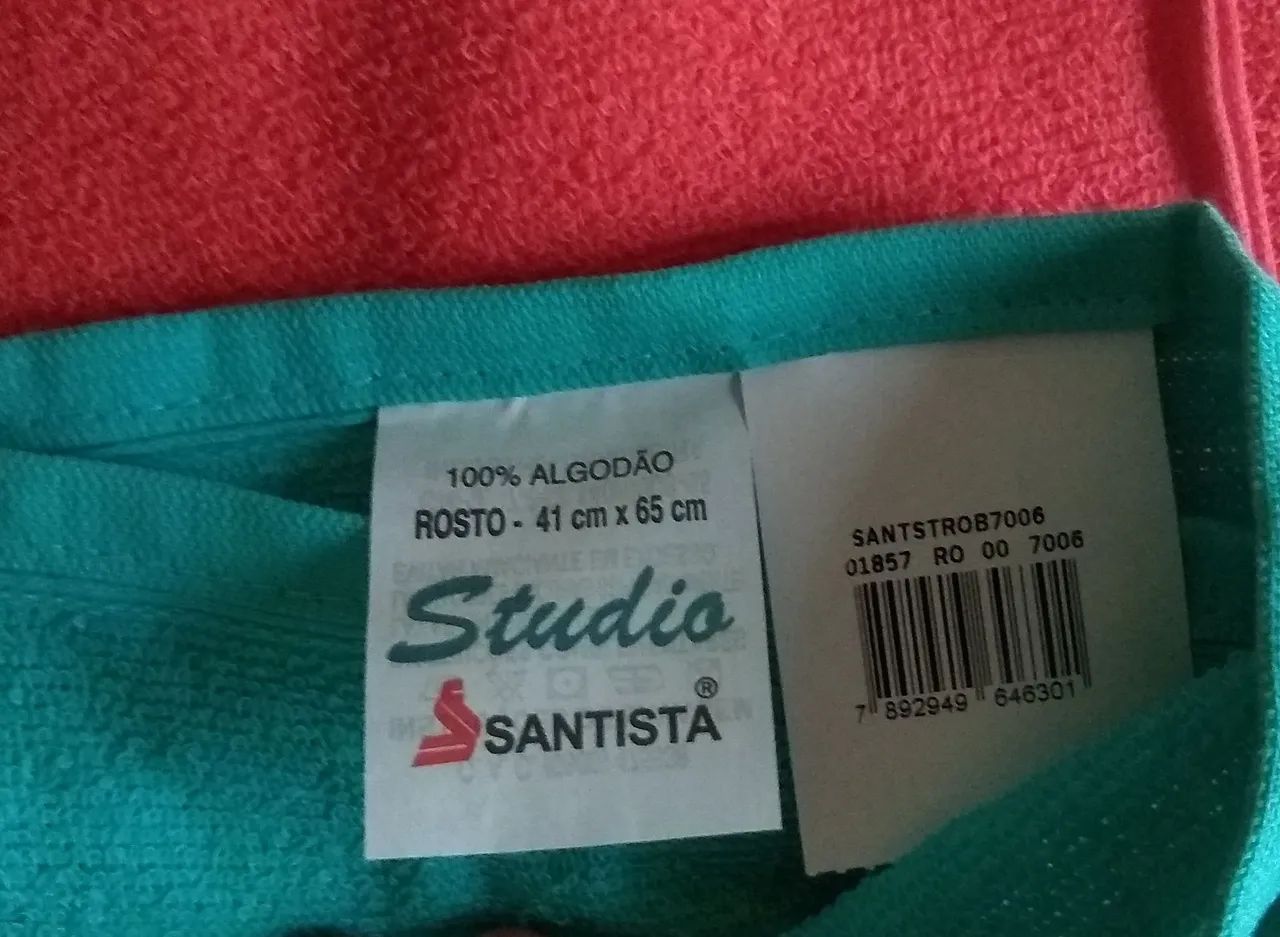 Kit com 3 toalhas de rosto / mãos  - Foto 2