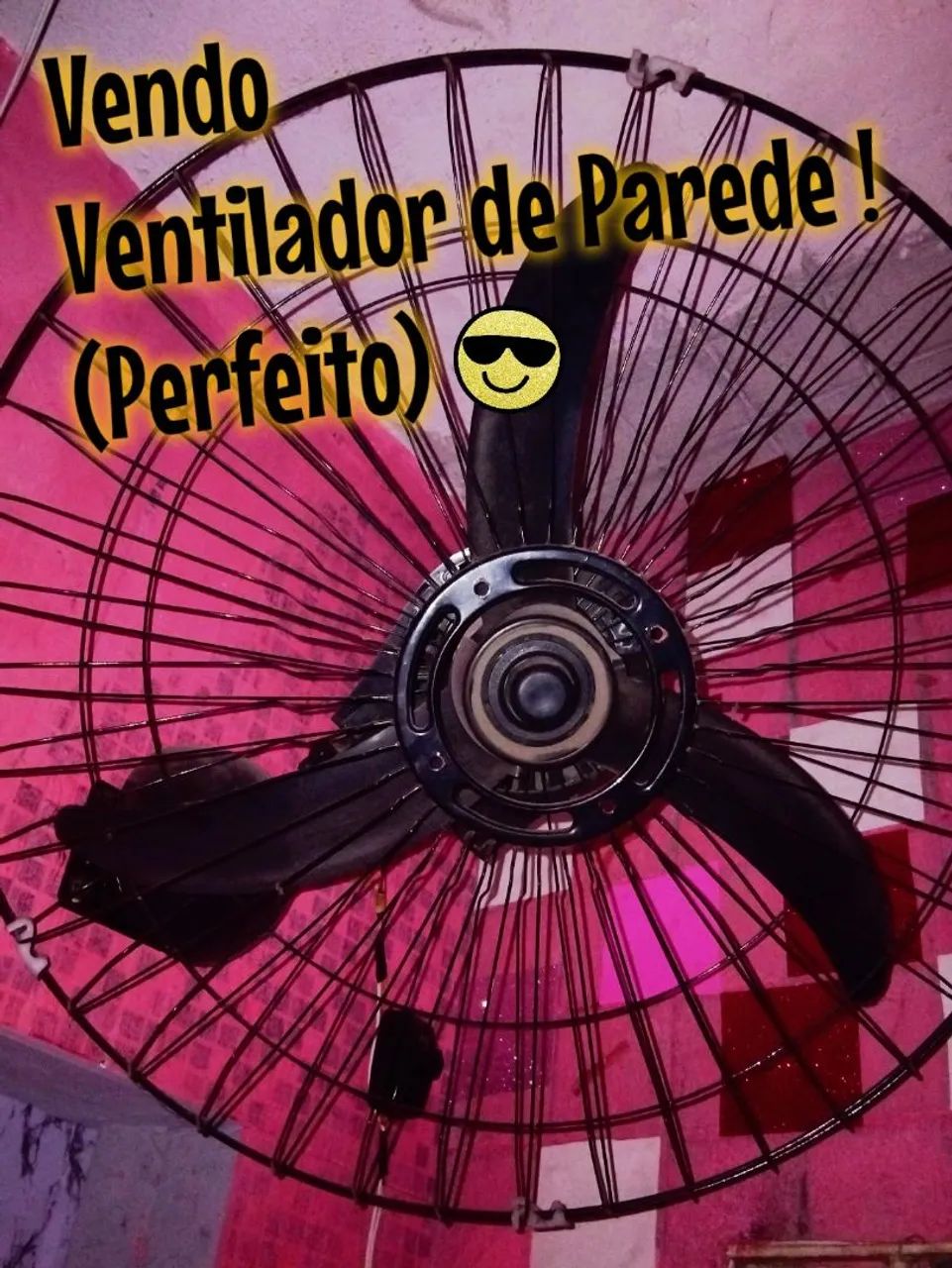 Ventilador de parede